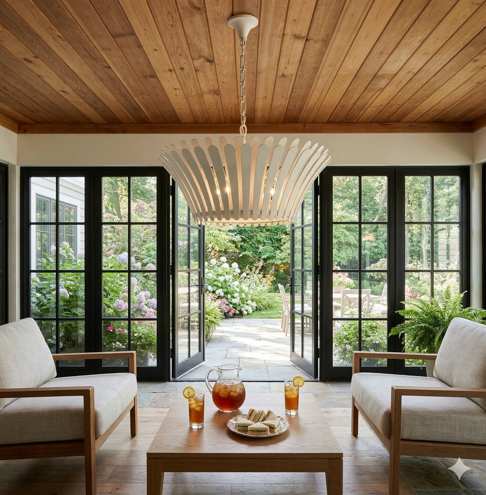 Reina 8L chandelier - 47695TXP *