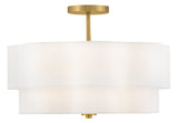 Gwen 4L semi-flush mount - 47733LCB *