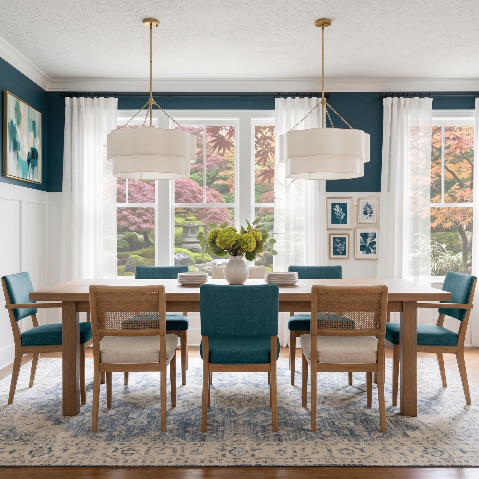Gwen 5L chandelier - 47734LCB *