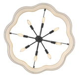 Gwen 8L Chandelier - 47735BK