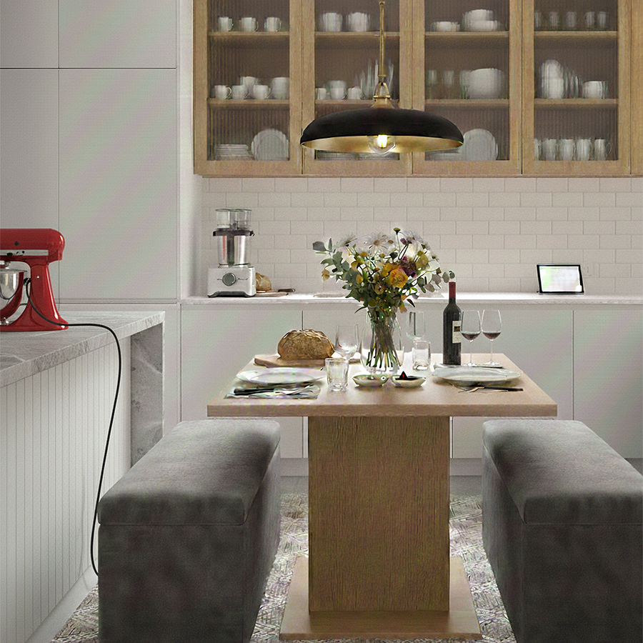 Sadie 1L pendant - 48167LCB-BK *