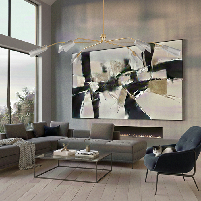 Altman 6L chandelier - 48306LCB