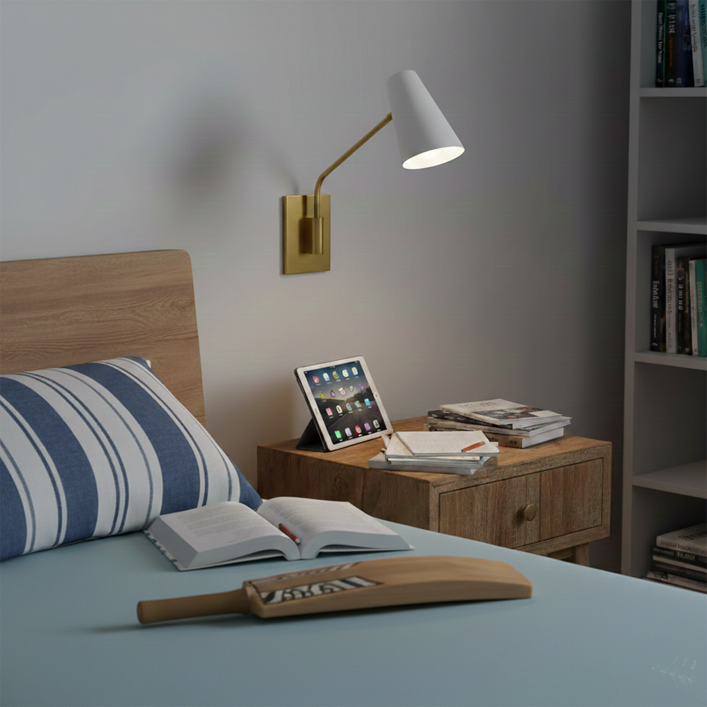 Bray 1L Swing Arm Single Light Sconce - 48310LCB-CI