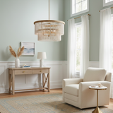 Indra 5L convertible chandelier - 48604LCB *