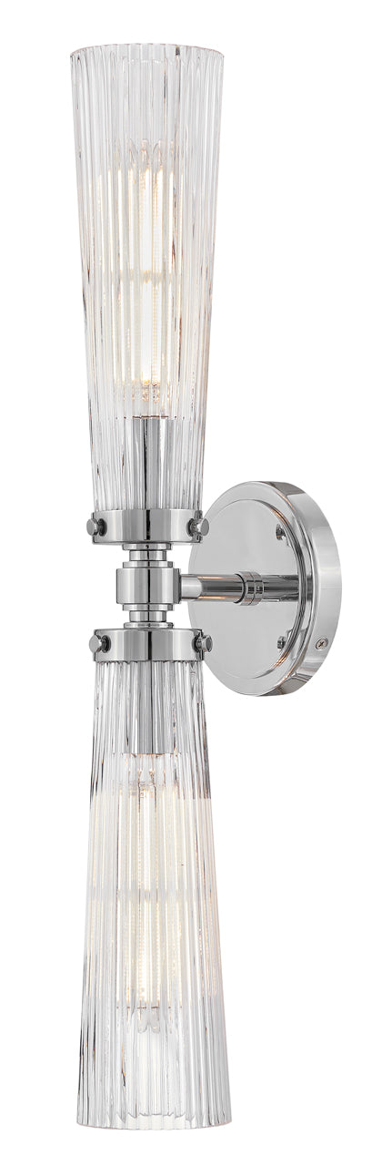 Jude 2L wall sconce - 50092PN