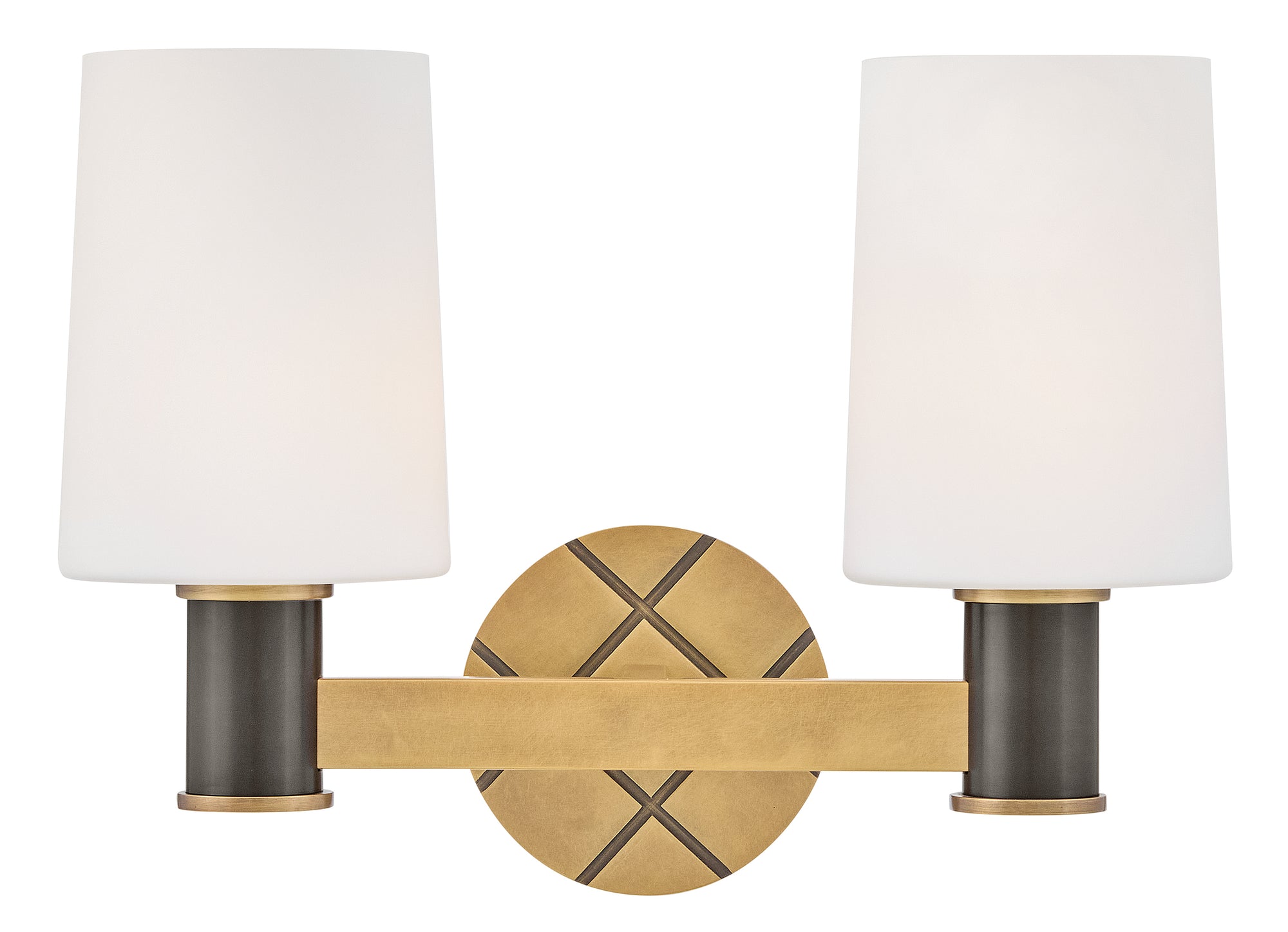 Declan 2L wall sconce - 51372HB-BX