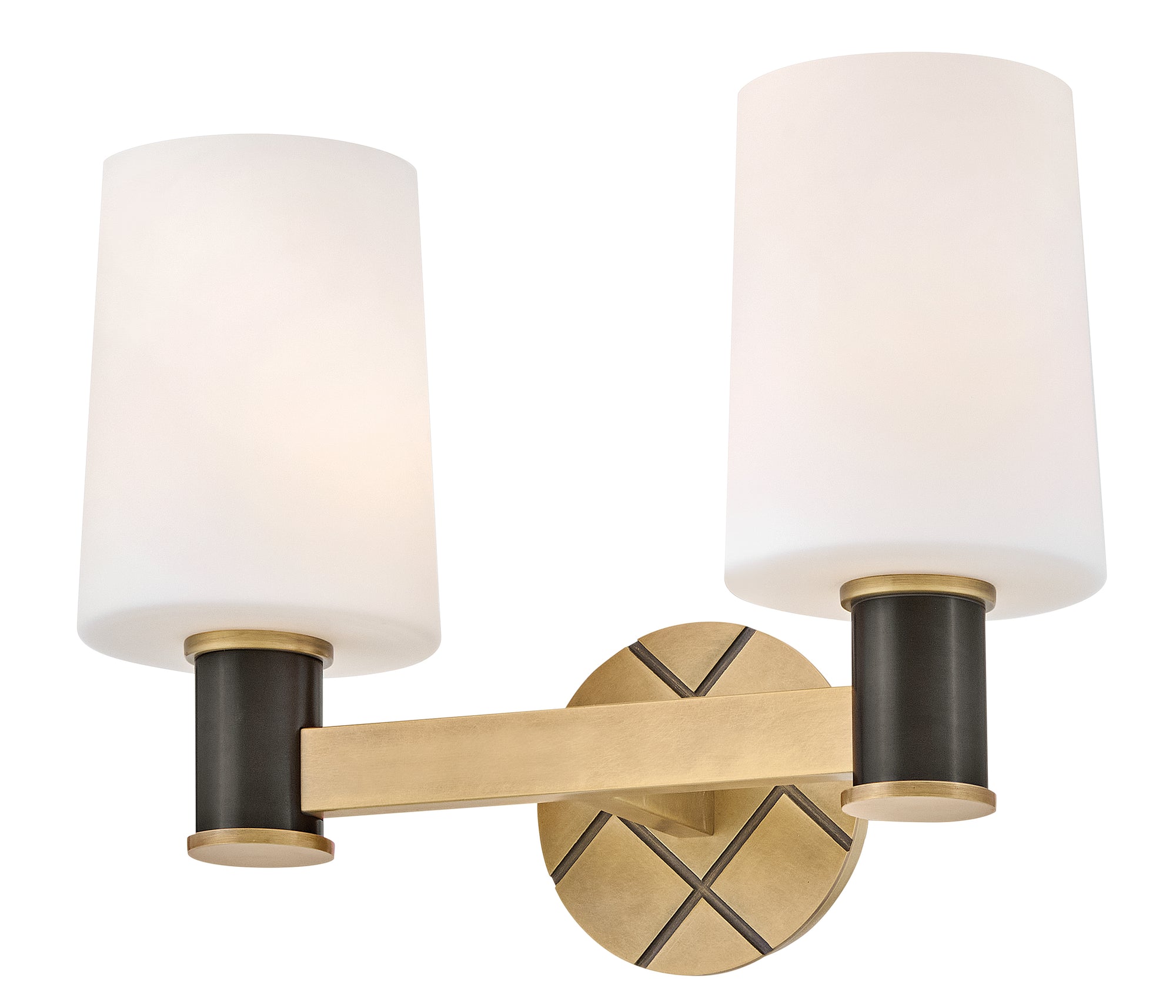 Declan 2L wall sconce - 51372HB-BX