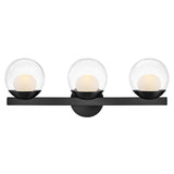 Sunni 3L wall sconce - 57443BK-LL *