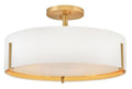 Halle 4L semi-flush mount - 47573LCB