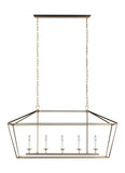 Dianna 5L linear chandelier - 6692605-848