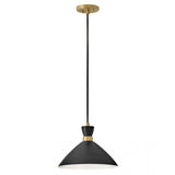 Simon 1L Pendant - 83257BK-HB *