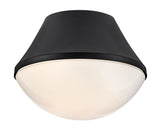 Haddie 1L Small Flush Mount - 83411BK