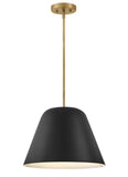 Madi 1L Large Pendant -83707LCB-BK