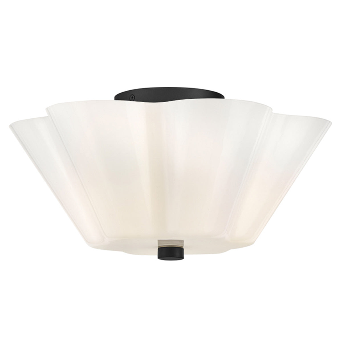 Honey 1L semi-flush mount - 83713BK *