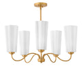 Honey 6L chandelier - 83715DA