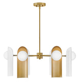 Zuri 6L chandelier - 84236LCB-SO