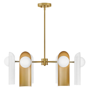 Zuri 6L chandelier - 84236LCB-SO