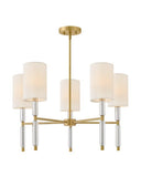 Anika 5L chandelier - 47615LCB