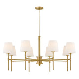 Saunders 8L chandelier - 46956LCB