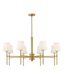 Saunders 8L chandelier - 46956LCB