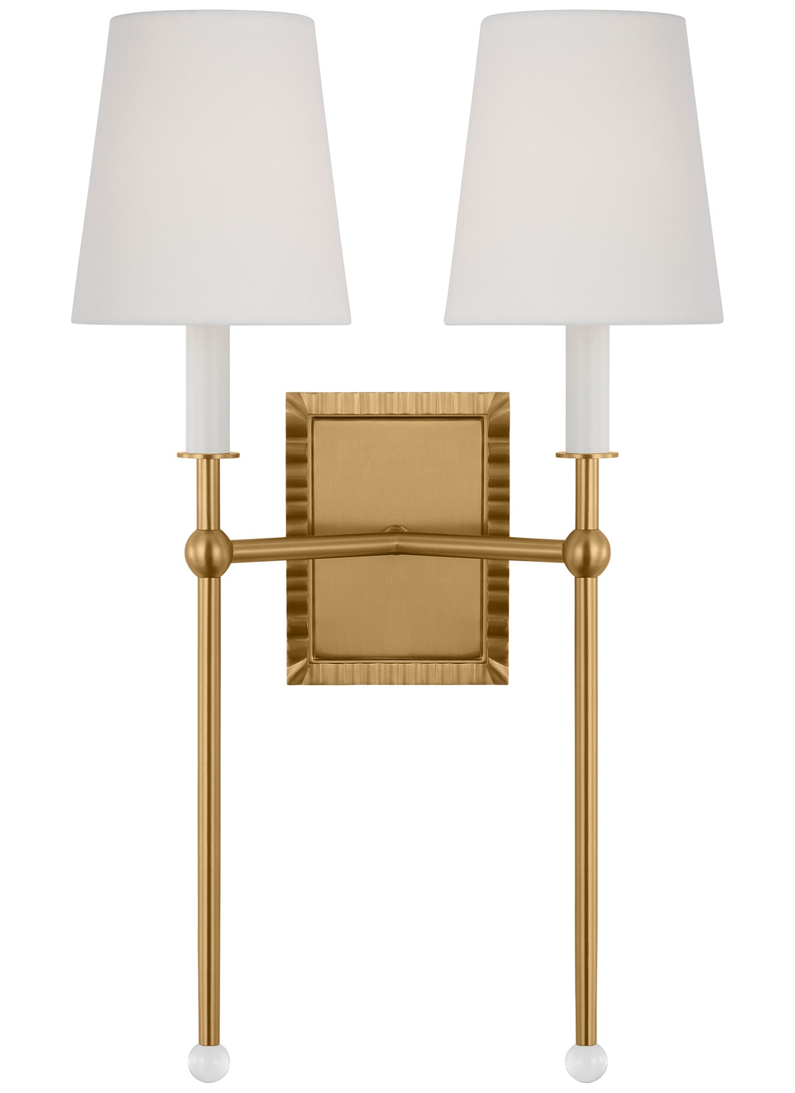 Baxley 2L wall sconce - AW1202BBS