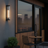 Bluffton 1L wall lantern - 29085BK-LL *