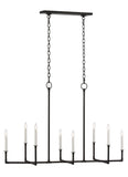 Bayview 8L linear chandelier - CC1368AI