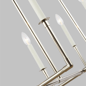 Bayview 8L linear chandelier  - CC1368PN