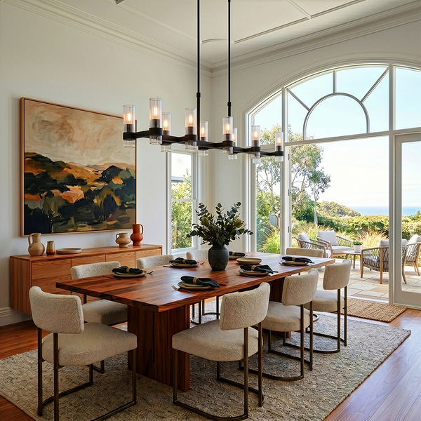 Geneva 10L linear chandelier - CC13810AI * - AL AU