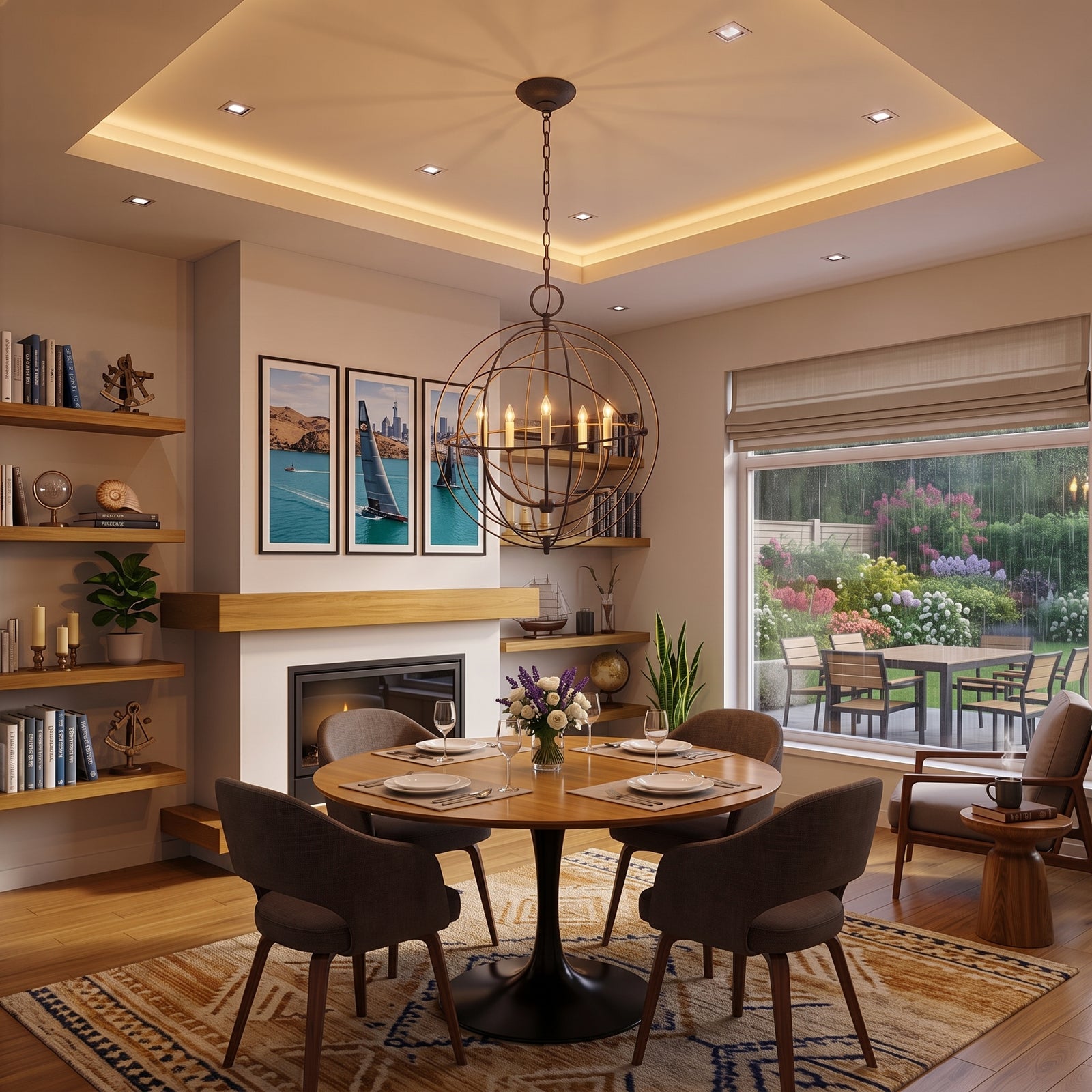 Bayberry 5L pendant - CP1255WGV