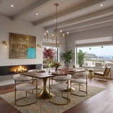 Brianna 6L chandelier - EC1006BBS