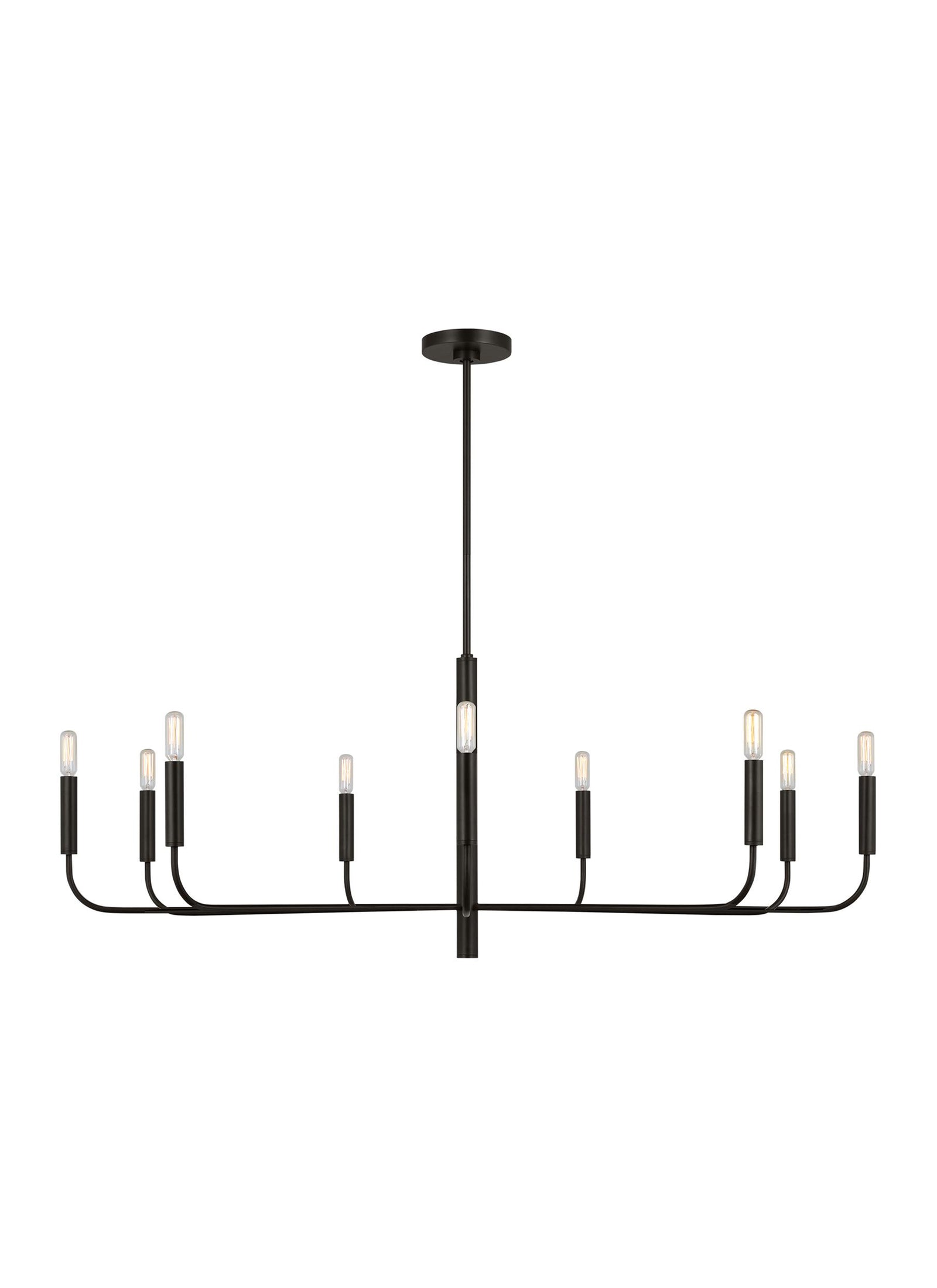 Brianna 9L wide chandelier - EC1319AI