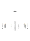 Brianna 9L wide chandelier - EC1319PN