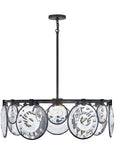 Nala 7L medium chandelier - FR31265BLK