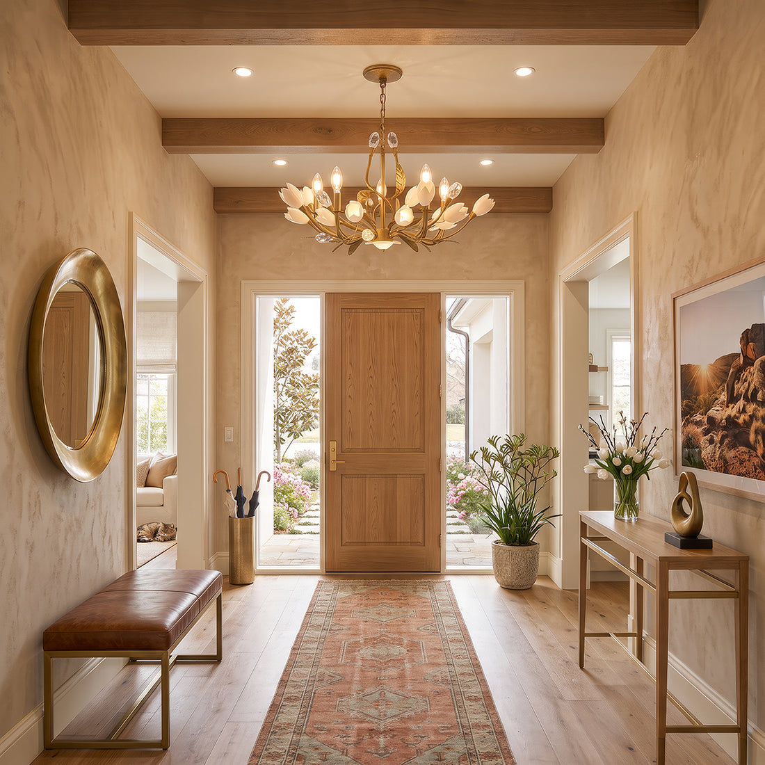 Yvette 5L Large Convertible Semi-Flush - FR32203BNG