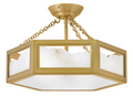 Veleta 6L semi-flush ceiling - FR41533LCB