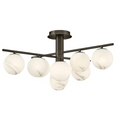 Selene 9L Semi-Flush Mount- FR41903BX