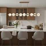 Selene 10L Linear Chandelier - FR41906LCB *