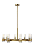 Geneva 8L chandelier - CC1378BBS