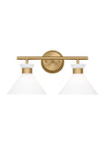 Belcarra 2L wall sconce - DJV1012SB