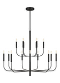 Brianna 15L two tier chandelier - EC10015AI