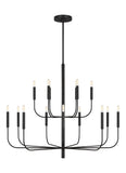 Brianna 15L two tier chandelier - EC10015AI