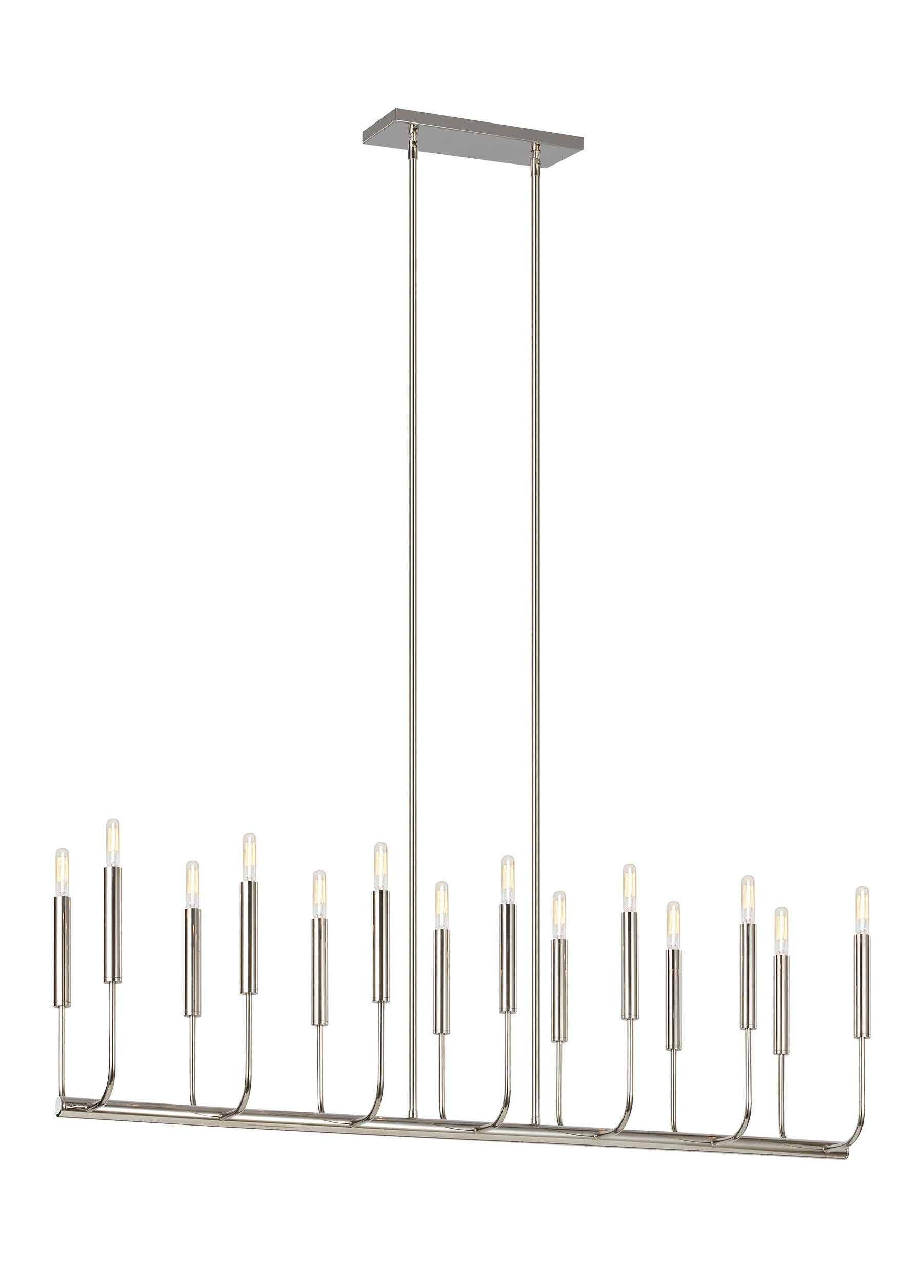 Brianna 14L linear chandelier - EC10614PN