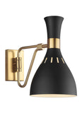 Joan 1L Wall Sconce - EW1061MBK