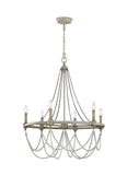 Beverly 6L medium chandelier - F3132/6FWO/DWW