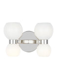 Londyn 4L Double Sconce - KSW1034PNSMG