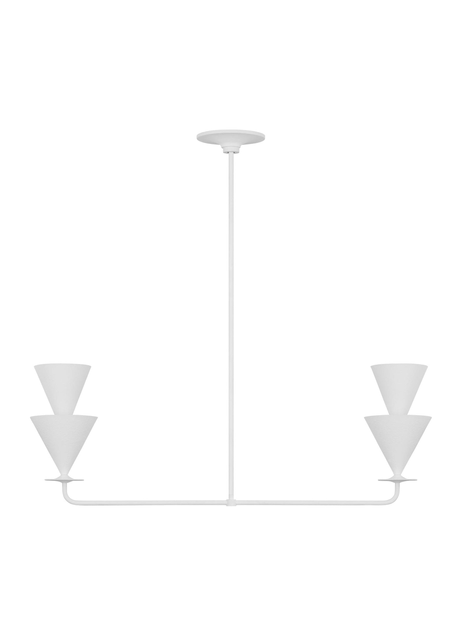 Cornet 2L linear chandelier - LXC1092CPST