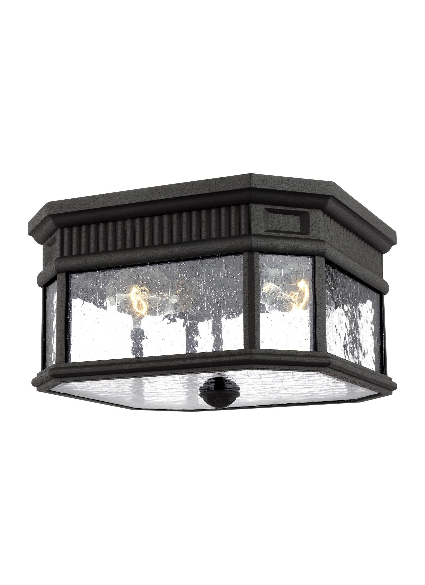 Cotswold 2L Outdoor Flush Mount - OL5433BK