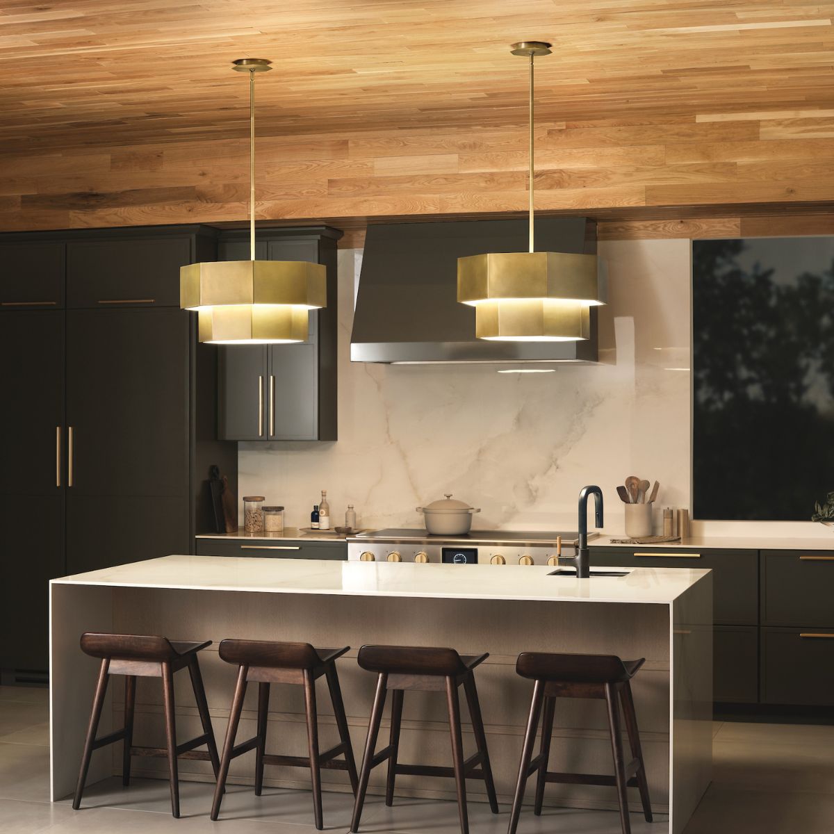 Facet 7L Convertible Chandelier - 46994HB