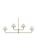 Mendota 4L Chandelier - GLC1244SB